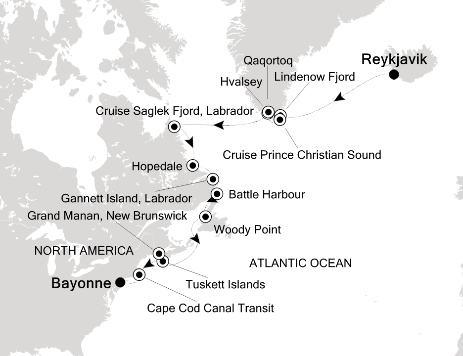 Cruise Map