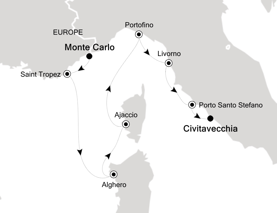 Cruise Map