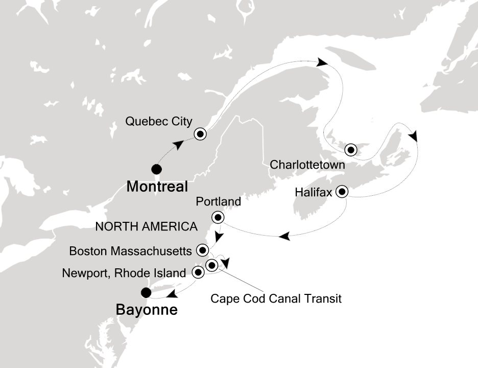 Cruise Map