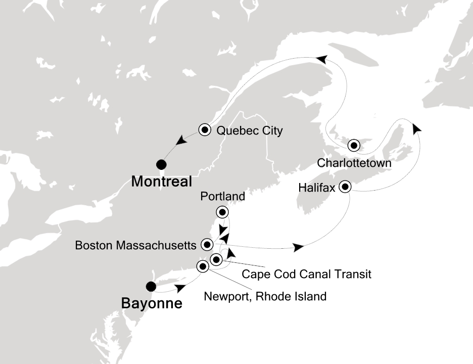 Cruise Map