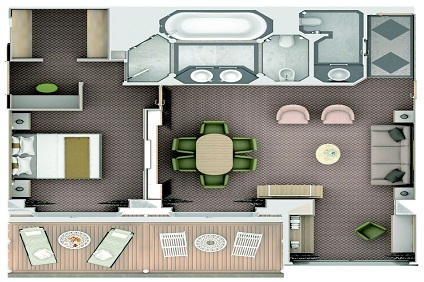 O2 - Owner's 2 Bedroom Suite
