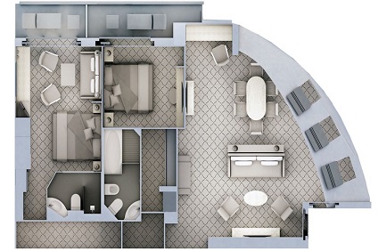 G2 - Grand 2 Bedroom Suite