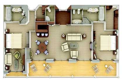 Owner's Suite (2 Br)