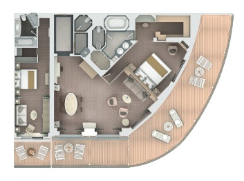 G2 - Grand 2 Bedroom Suite
