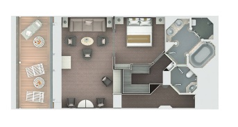 SL - Silver 1 Bedroom Suite